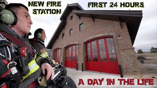 First 24 Hours in a New Fire Station  A Day in the Life [upl. by Eseryt527]