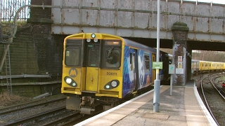 Half an Hour at 216  Birkenhead North Station 1022017  Class 507 508 terminus [upl. by Naujit239]