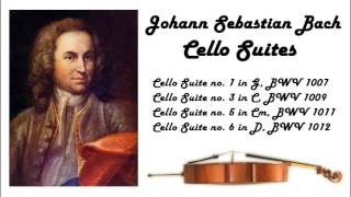 Johann Sebastian Bach  Cello suites in 432 Hz great for reading or studying [upl. by Jobe]