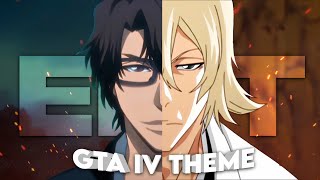 Aizen x Urahara  GTA IV Theme Edit [upl. by Spence109]